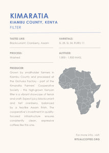 Kimaratia (Washed) - Kenya