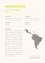 Load image into Gallery viewer, Madremonte (Washed) - Colombia