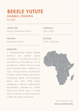 Load image into Gallery viewer, Bekele Yutute (Anaerobic Natural) - Ethiopia